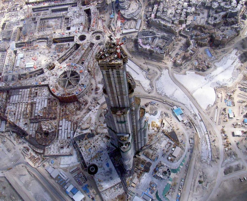 Burj Dubai/Burj Khalifa Infrastructure